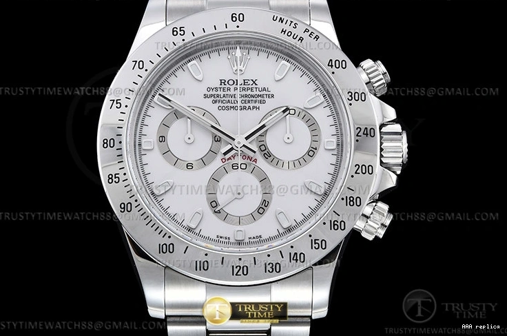 Aaa fake watches Stk ROLDYT0441C SH4130 904L SS 116520 Wht Daytona – QF SS 1101